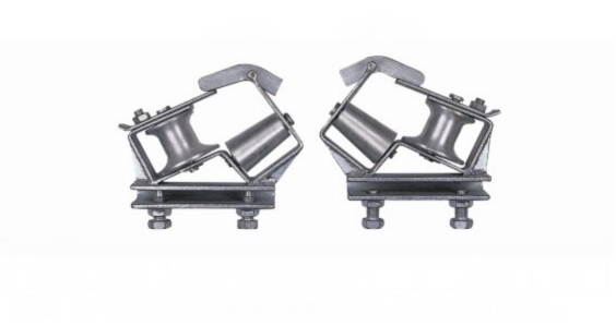 Skyward het Nylon van het de Katrolblok van de Hoekkabel en Vlak Riemtype van de Aluminiumkatrolschijf