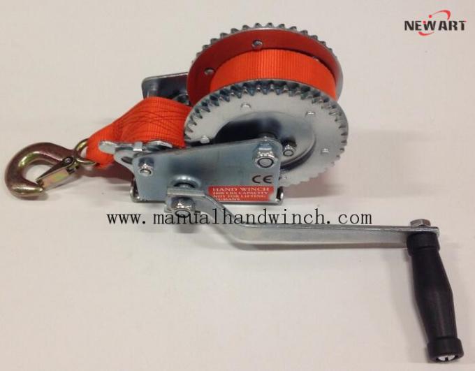 Kleurenriem van de de Handkruk van 3000 Pond de Hand Mini Handkruk met Singelband