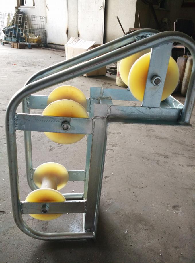 Van de het Blokmijningang van de kabelkatrol het Zink van de de Kabelrol plateerde Oppervlaktebehandeling 10 - 20KN Geschatte Lading