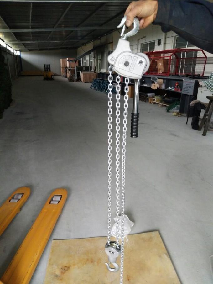 Van de de Transmissielijn van de aluminiumlegering Reeks die van het het Hulpmiddel de Handhandvat Elektrisch Kettingshijstoestel opheffen